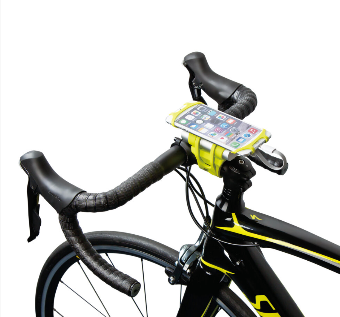 Bike Phone Holder & Mount with Power Bank Holder - Zhivago Gifts