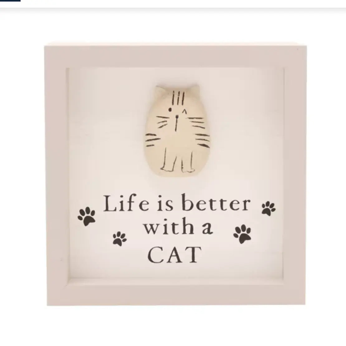 Plaque - Life Is Better With A Cat Zhivago Gifts