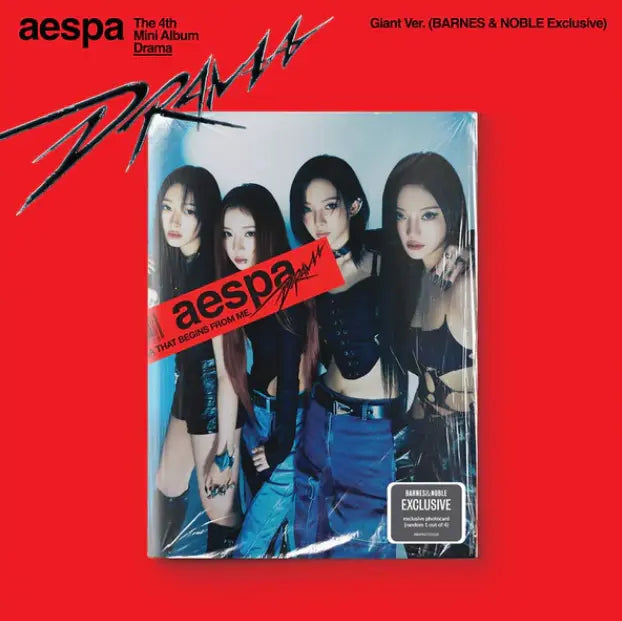 aespa DRAMA 4th MIni GIANT Ver Zhivago Gifts