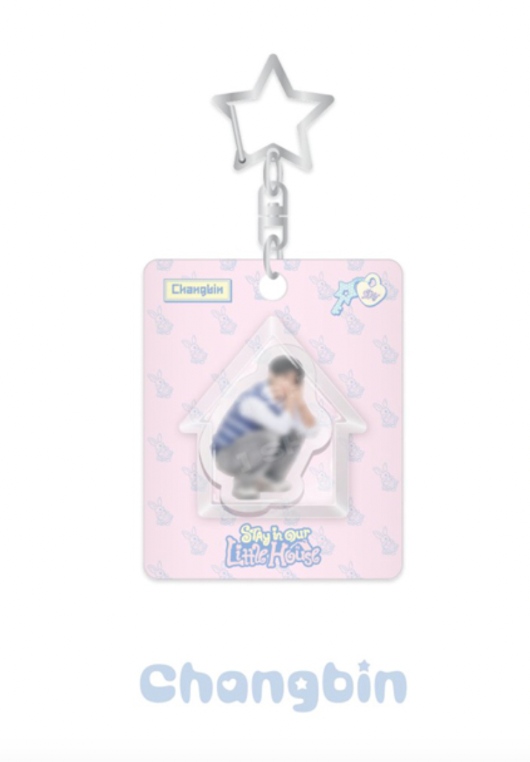 Stray Kids in Our Little House MD - MINI BLOCK KEYRING (Changbin)