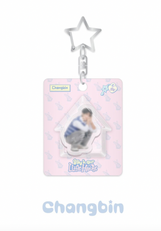 Stray Kids in Our Little House MD - MINI BLOCK KEYRING (Changbin)