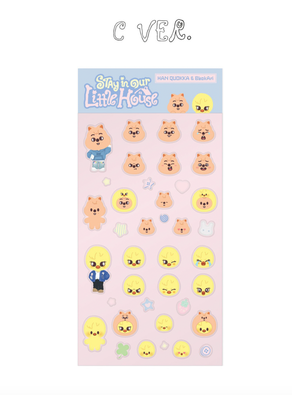 Stray Kids in Our Little House MD - SKZOO 3D STICKER