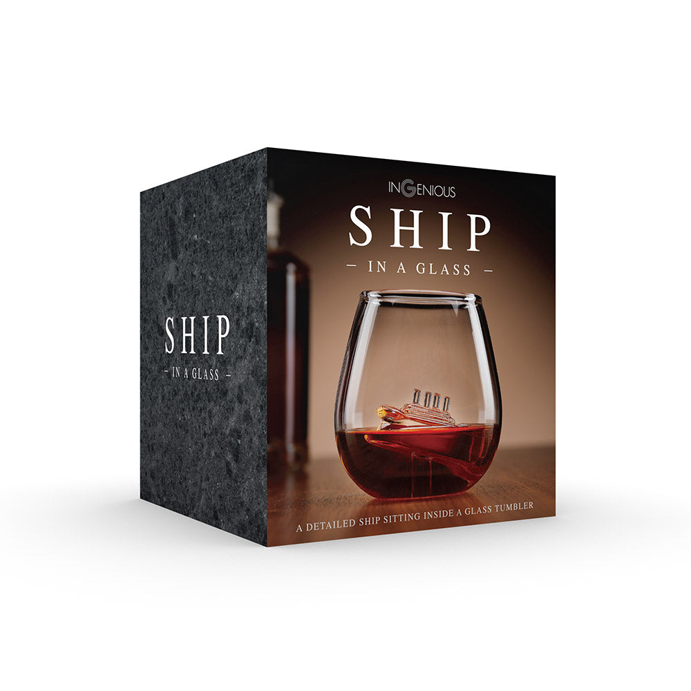 Sinking Ship in a Glass - Zhivago Gifts