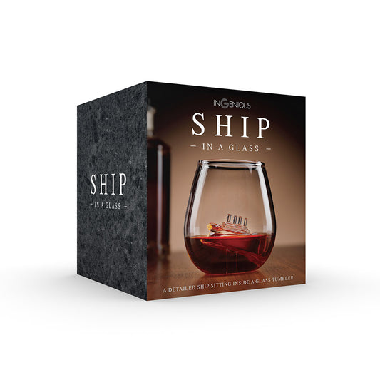 Sinking Ship in a Glass - Zhivago Gifts