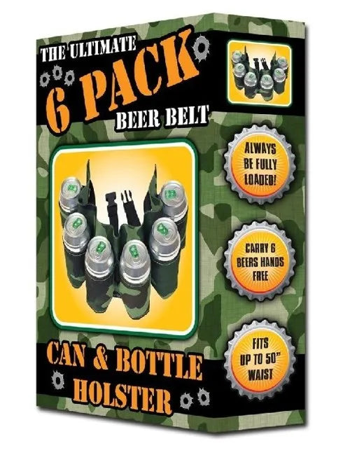 Six Pack Beer Belt - Zhivago Gifts