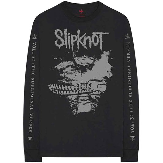 Slipknot Long Sleeve T-Shirt: Subliminal Verses - Ireland Vinyl