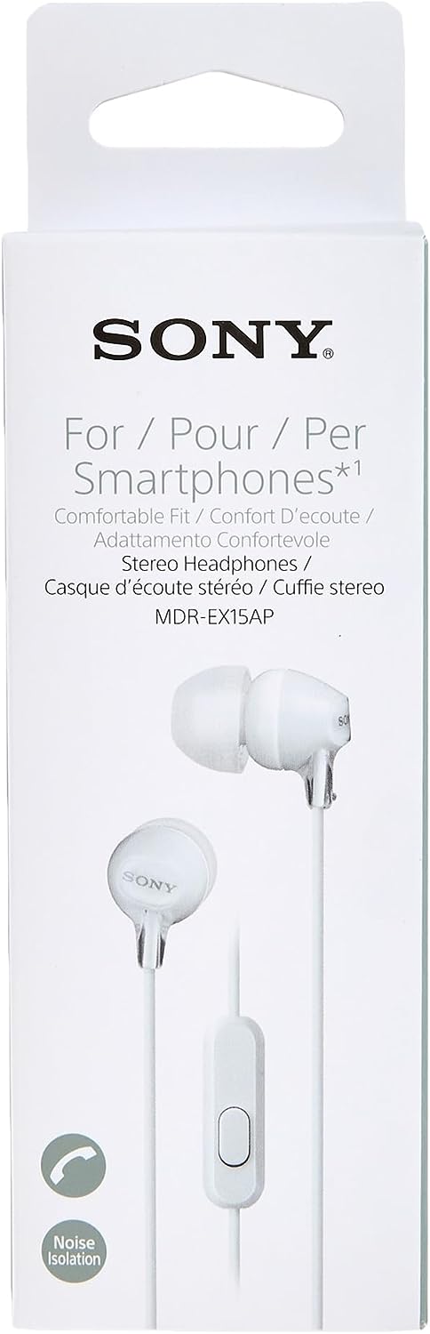 Sony White In Ear Headphones