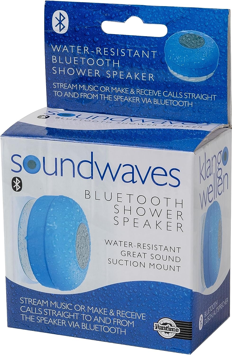 SoundWaves Bluetooth Shower Speaker - Zhivago Gifts