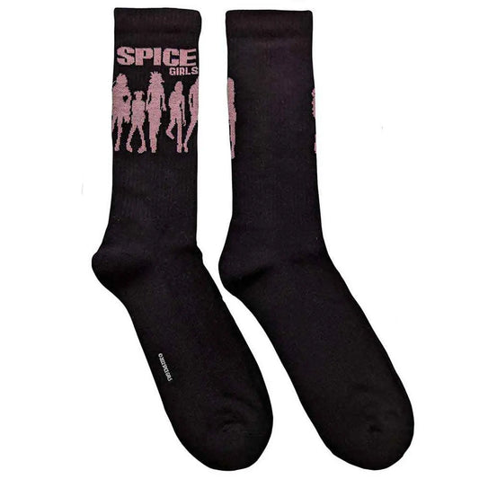 Spice Girls Terry Socks: Silhouette Shirts
