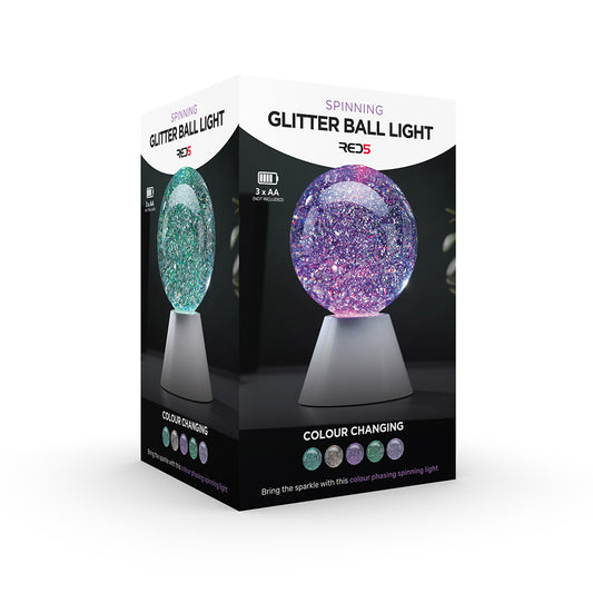 Spinning Glitter Ball - Zhivago Gifts