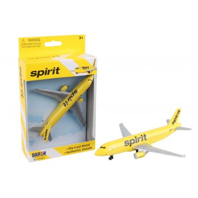 Spirit Airlines Diecast Plane Model