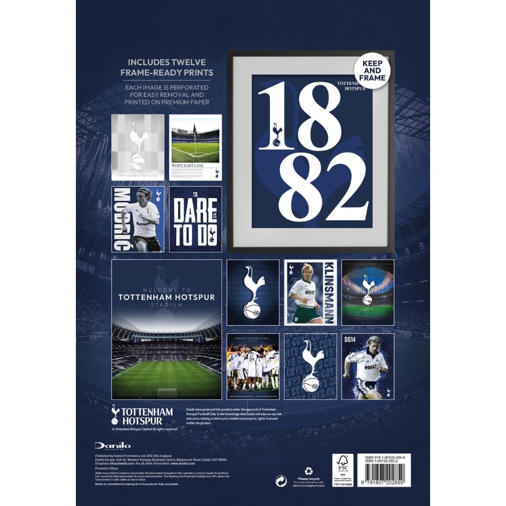 Spurs 2027 A3 Deluxe Wall Calendar
