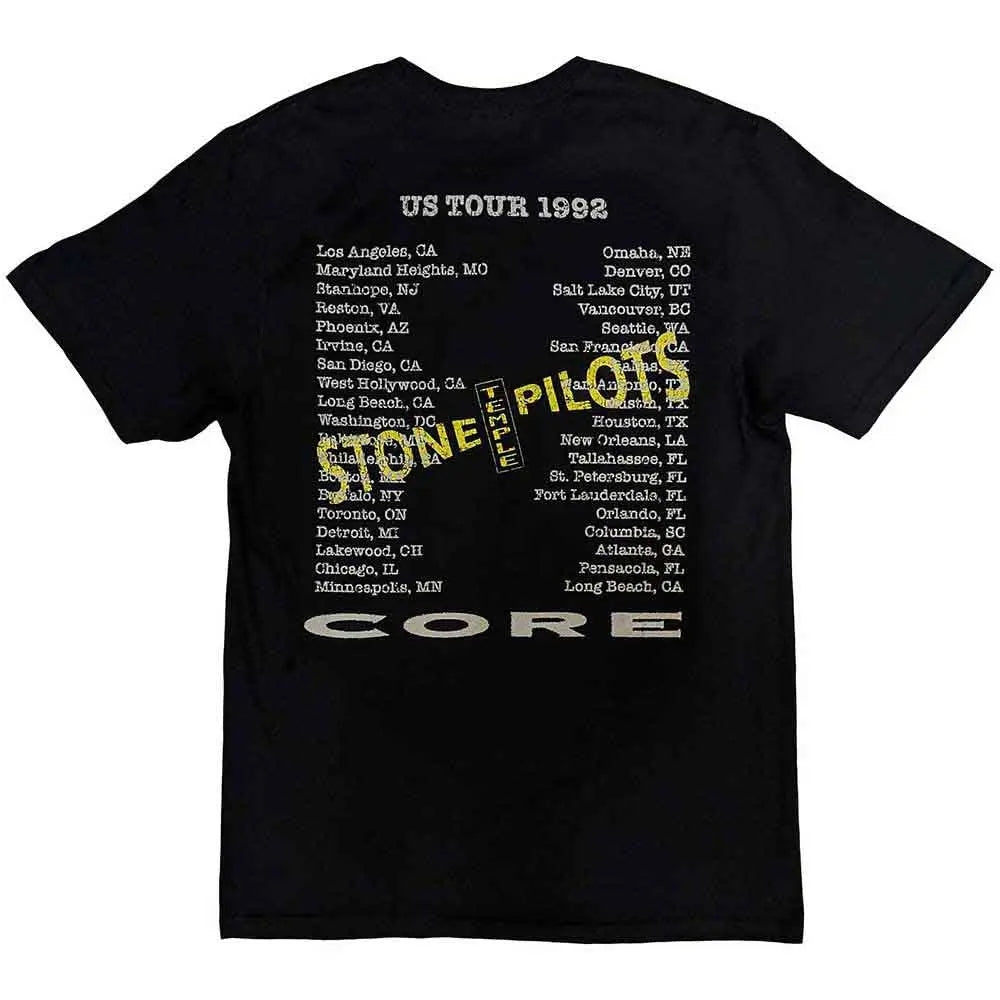 Stone Temple Pilots Shirt Core US Tour - Ireland Vinyl