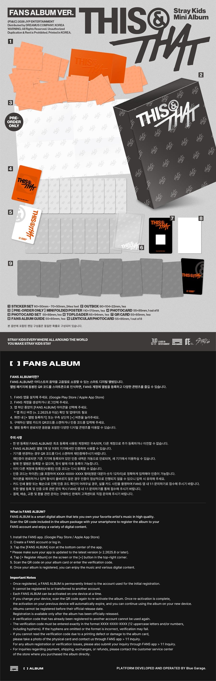 Stray Kids - [THIS & THAT] (FANS ALBUM VER.)