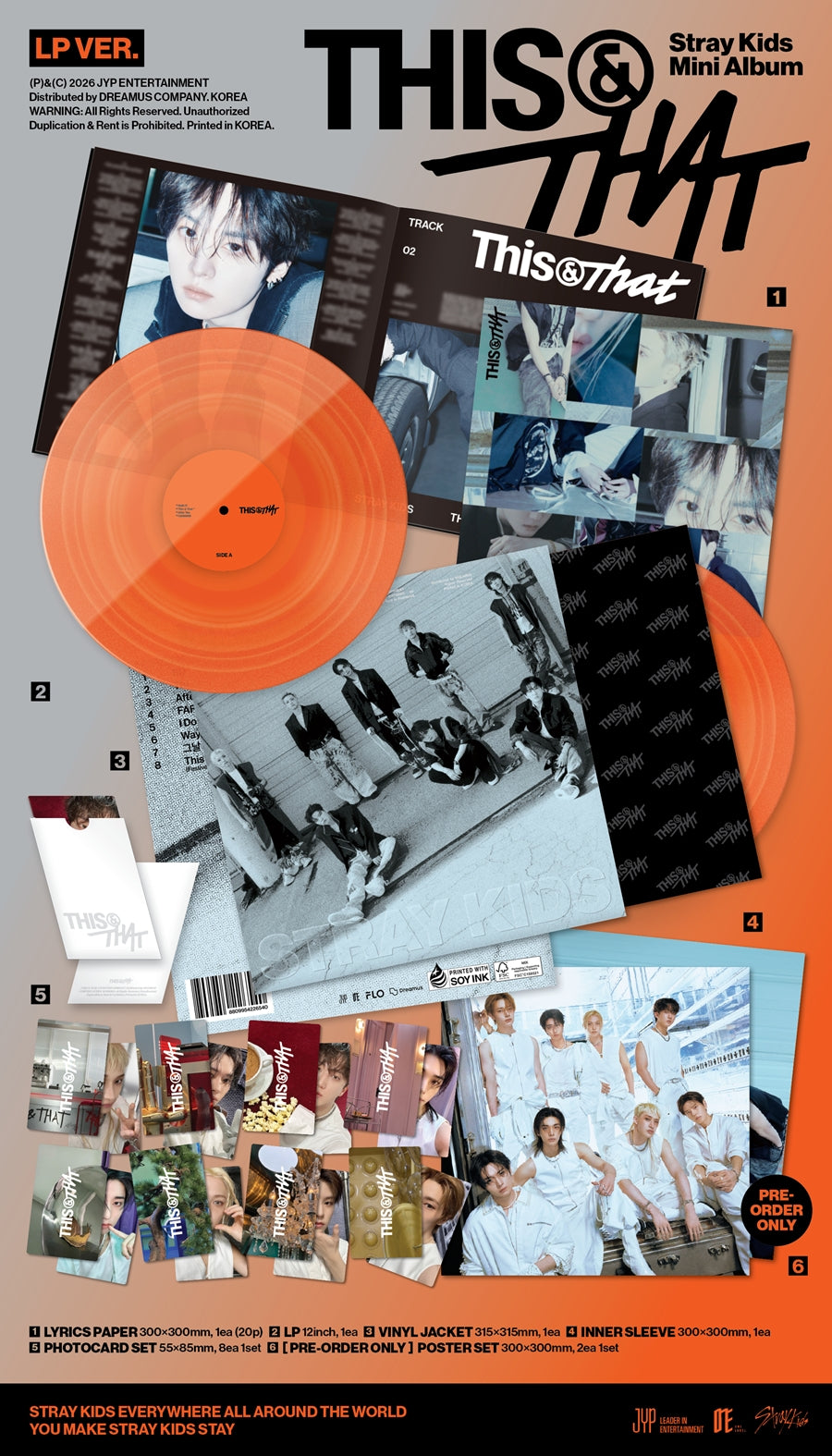 Stray Kids - [THIS & THAT] (Vinyl LP VER.)