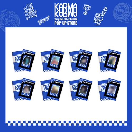 Stray Kids KARMA MD 02. LOCKER ROOM STICKER BOOK