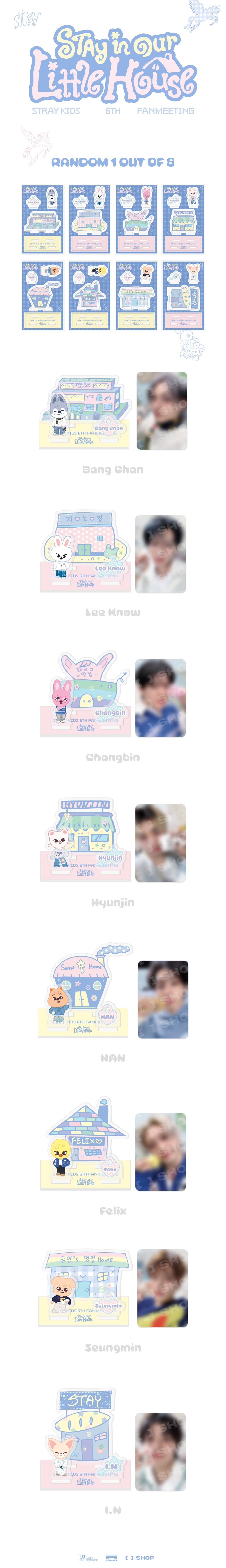 Stray Kids in Our Little House MD - SECRET ACRYLIC STAND