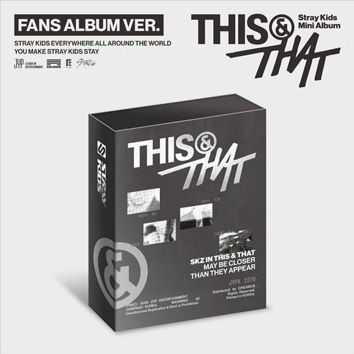 Stray Kids - [THIS & THAT] (FANS ALBUM VER.)