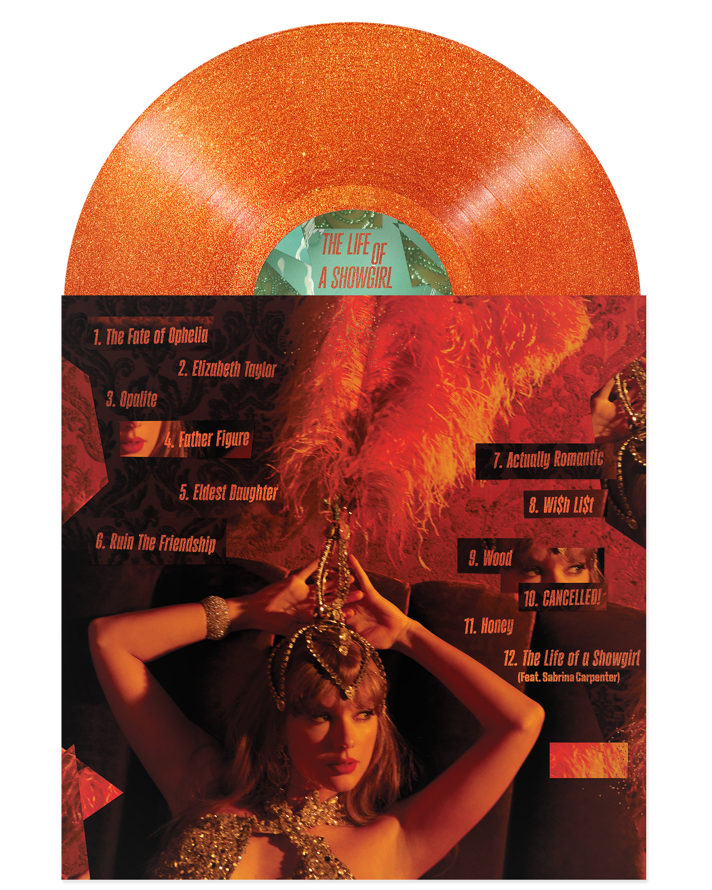 Taylor Swift The Life of a Showgirl Ireland Vinyl