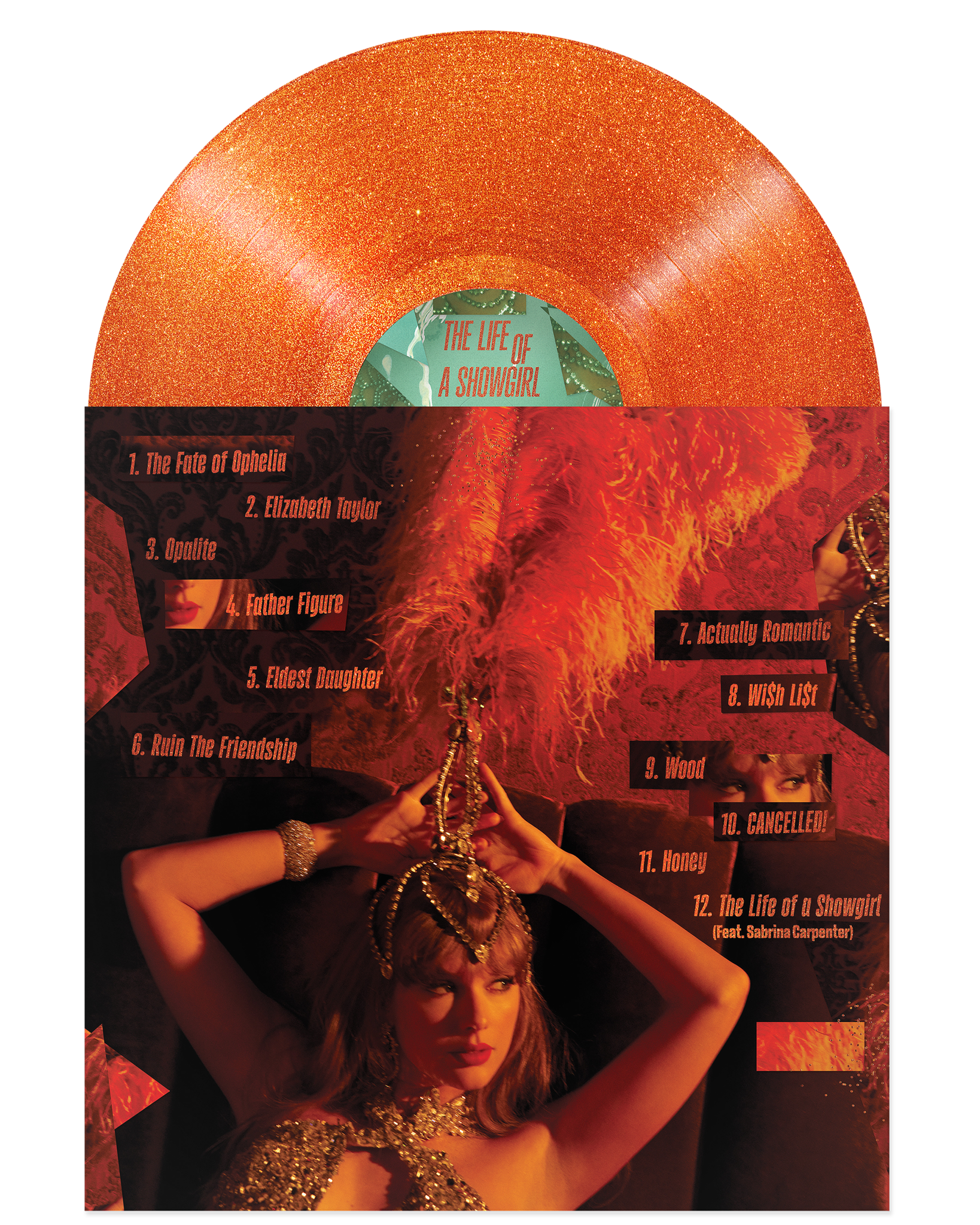 Taylor Swift The Life of a Showgirl Ireland Vinyl