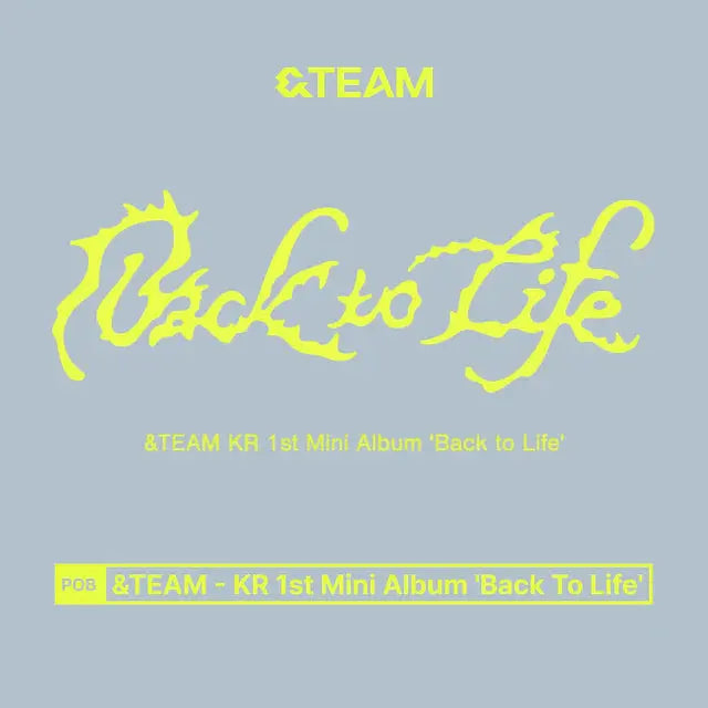&TEAM 1st Mini Album 'Back to Life' Zhivago Gifts