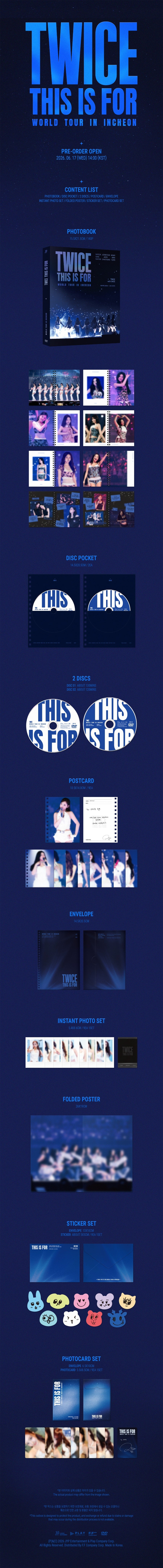 TWICE This Is For WORLD TOUR IN INCHEON DVD