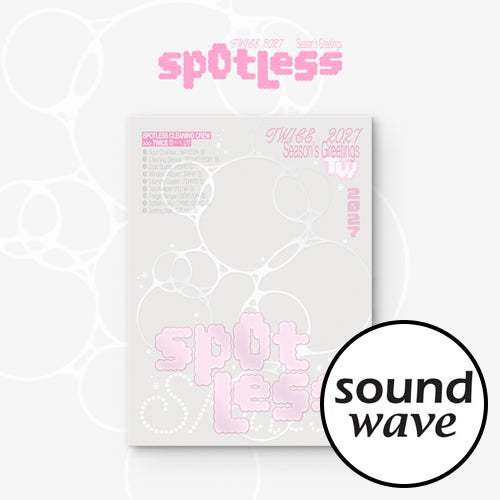 TWICE 2027 SEASON’S GREETINGS - Spotless (POB)