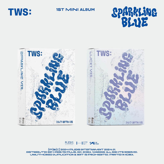 TWS 1st Mini Album 'Sparkling Blue' - Zhivago Gifts - Ireland K-Pop