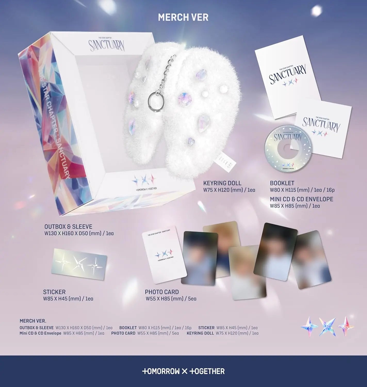 TXT The Star Chapter: Sanctuary (Merch Version) Zhivago Gifts