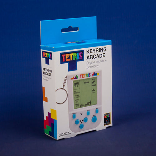 Tetris™ Keyring Arcade - Zhivago Gifts
