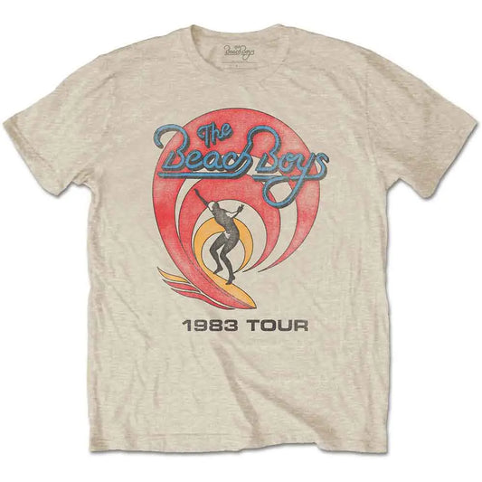 The Beach Boys T-Shirt: 1983 Tour Ireland Vinyl