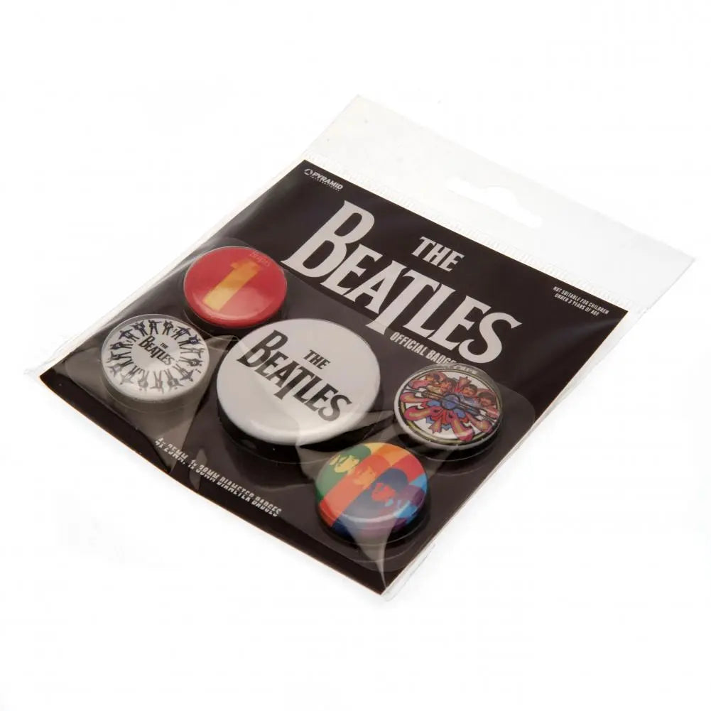 The Beatles 1 Album Button Badge Set Zhivago Gifts