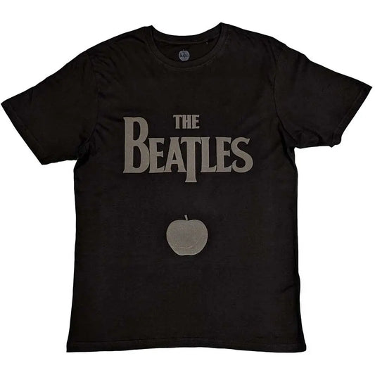 The Beatles Hi-Build T-Shirt Drop T Logo & Apple Ireland Vinyl