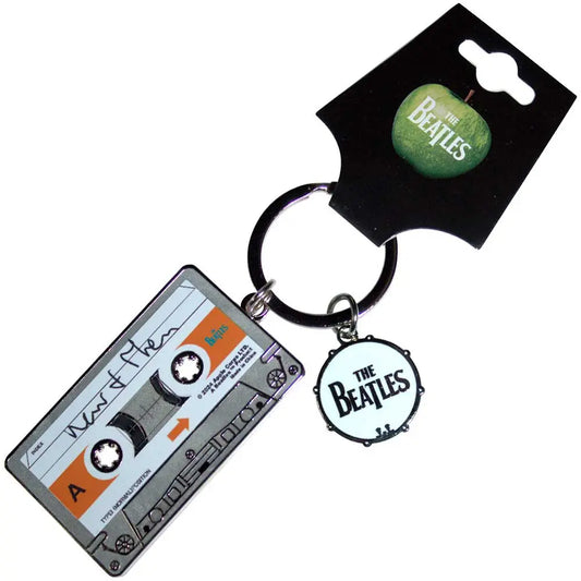 The Beatles Keychain: Now & Then Casette - Ireland Vinyl