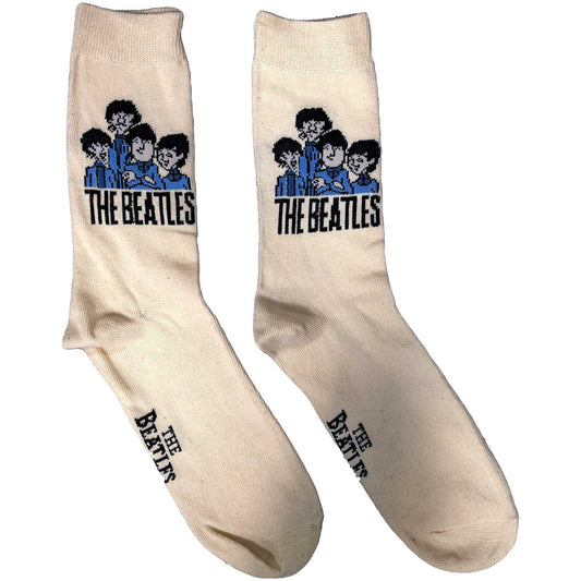 The Beatles Ladies Ankle Socks Cartoon Group - Zhivago Gifts