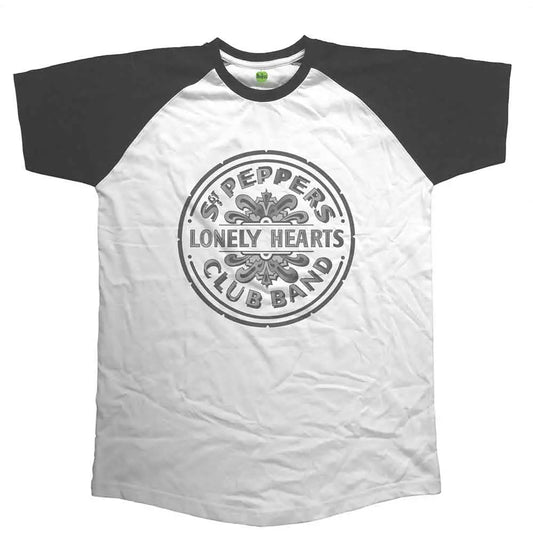 The Beatles Raglan Shirt Sgt Pepper Drum Ireland Vinyl