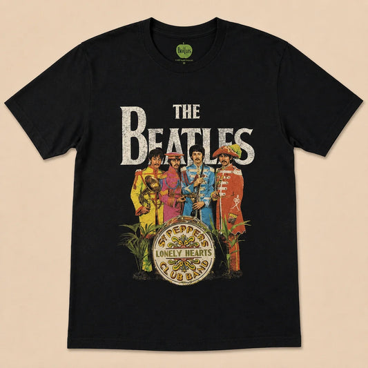 The Beatles Shirt - Sgt Pepper (Black)