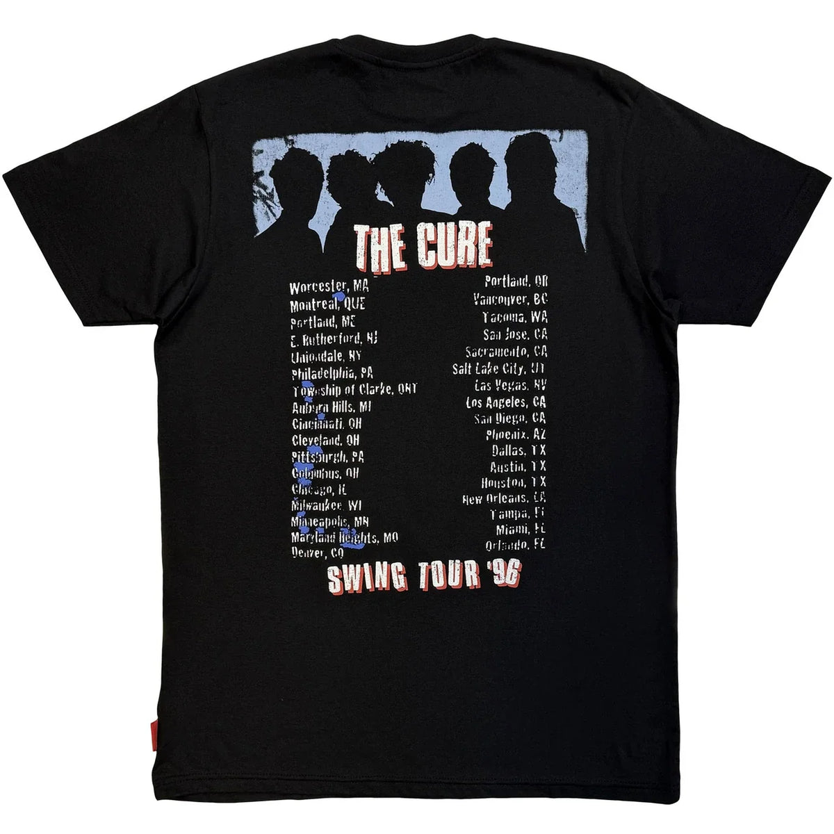 The Cure Shirt - Swing Tour '96 Shirts