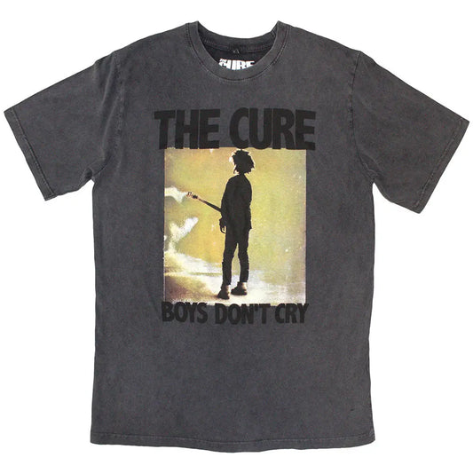 The Cure Stone Wash Shirt Boys Don't Cry Box - Ireland Vinyl