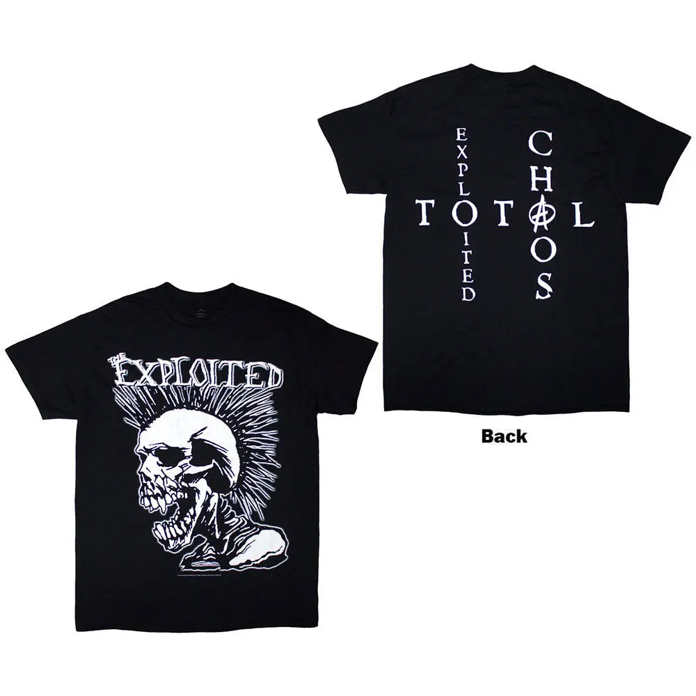 The Exploited Shirt Mohican Skull Zhivago Gifts