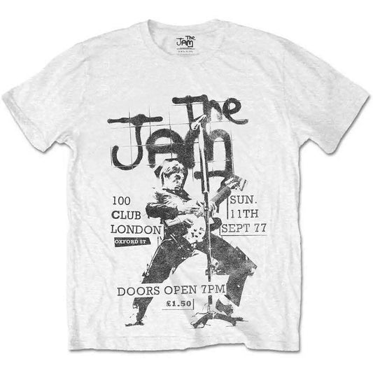 The Jam T-Shirt 100 Club 77 Ireland Vinyl