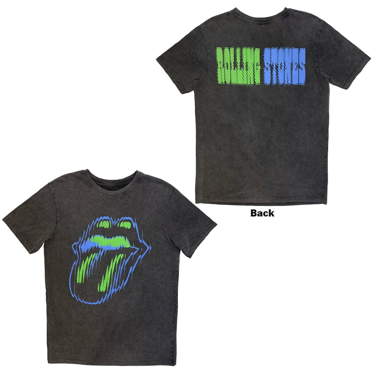The Rolling Stones Stone Wash T-Shirt - Neon Shirts