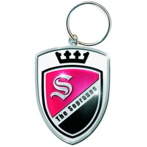 The Sopranos Keychain Crest Logo Ireland Vinyl