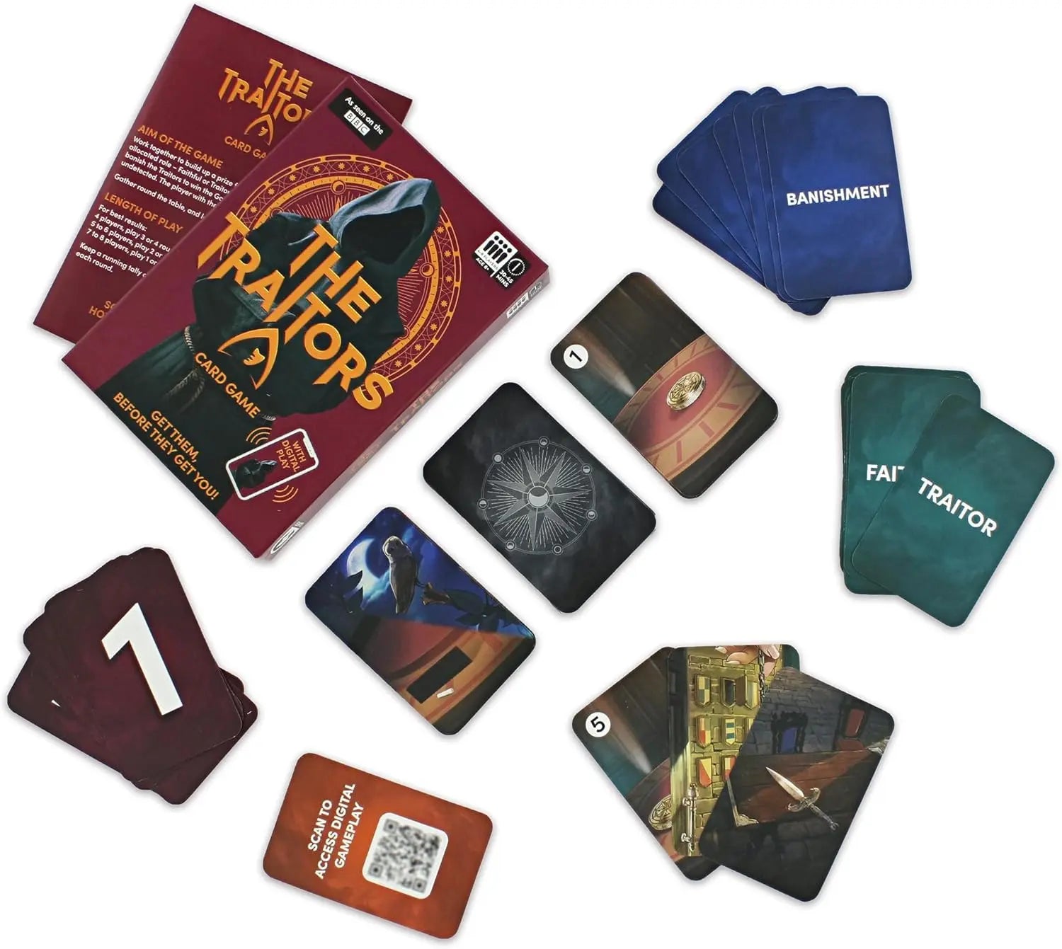 The Traitors Card Game Zhivago Gifts
