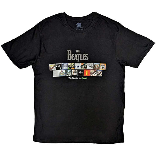 The Beatles Hi-Build T-Shirt Albums on Apple Ireland Vinyl