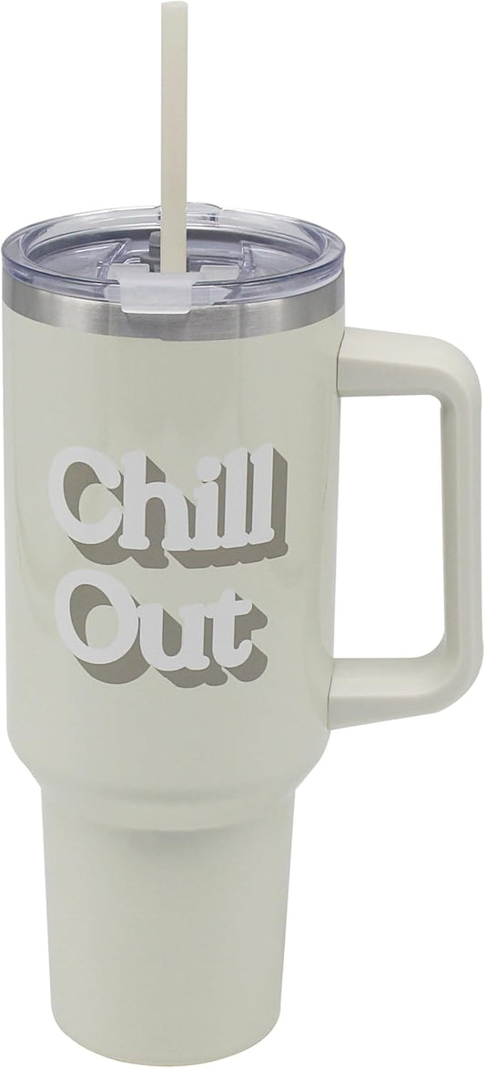Thirsteez - Chill Out Double Walled Stainless Steel Drinks Cup