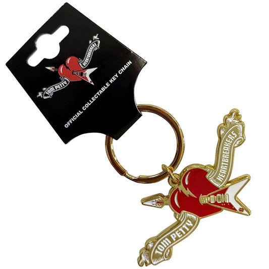 Tom Petty & The Heartbreakers Keychain Heart Logo Ireland Vinyl