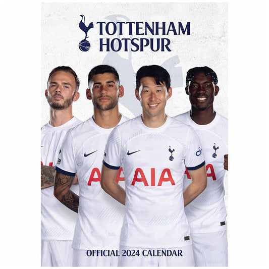 Spurs A3 Calendar 2024 - Tottenham Hotspur FC - Zhivago Gifts