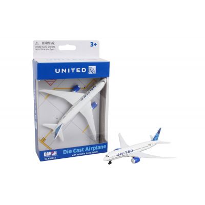United Airlines Diecast Plane Model - Zhivago Gifts