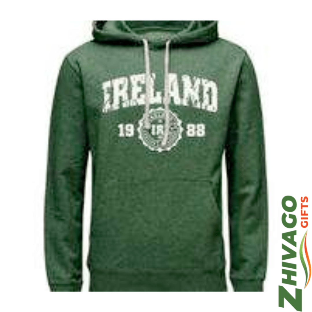 Ireland 1988 Green Hoodie - Zhivago Gifts